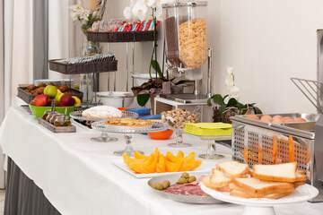 Breakfast buffet