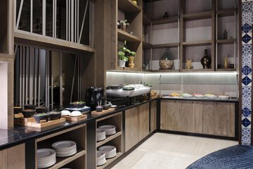 Breakfast area