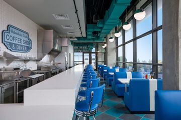 Breakfast area