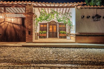Front of property - evening/night