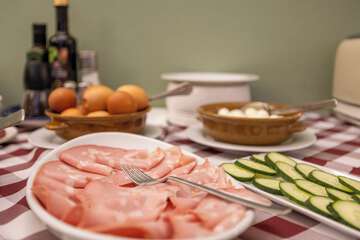 Breakfast buffet