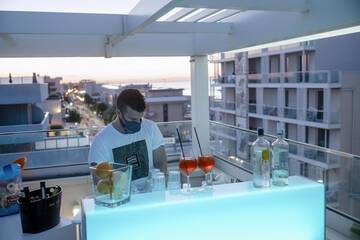 Rooftop terrace