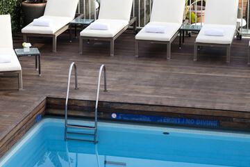 Rooftop pool