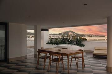 In-room dining