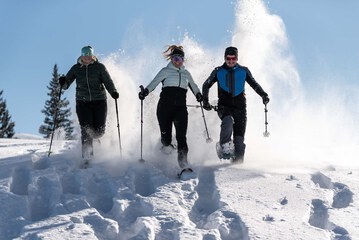Snowshoeing