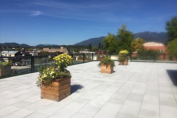 Rooftop terrace