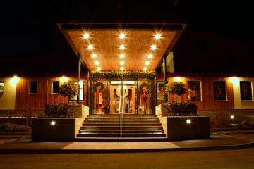 Front of property - evening/night