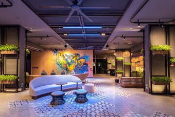 Lobby sitting area