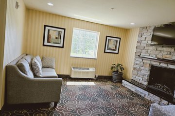 Lobby sitting area