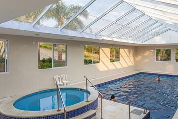 Rooftop pool