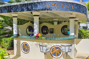 Poolside bar