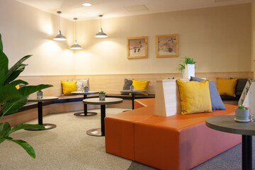 Lobby sitting area