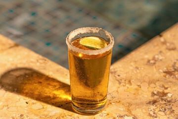 Poolside bar