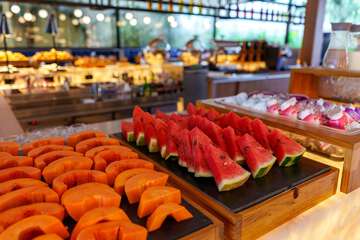 Breakfast buffet