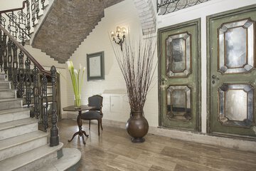 Interior entrance