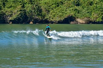 Surfing/boogie boarding