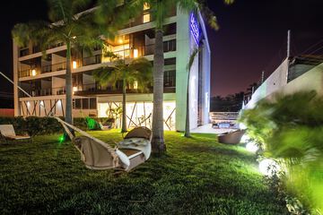 Front of property - evening/night