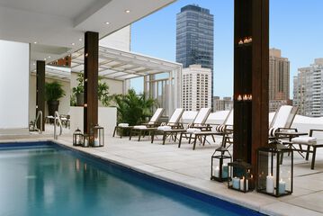 Rooftop pool