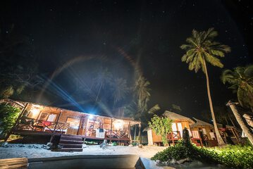 Front of property - evening/night