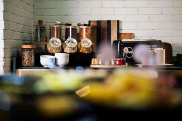 Breakfast area