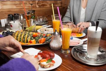Breakfast area