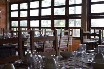 Breakfast area