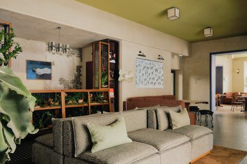 Lobby sitting area