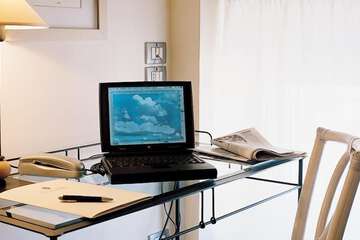 In-room business center