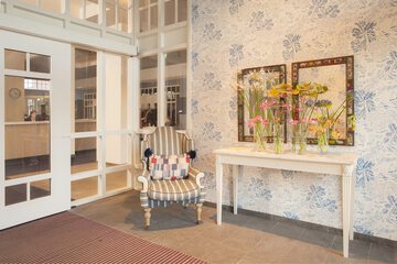 Interior entrance
