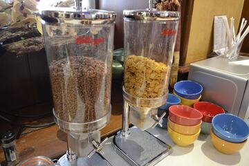 Breakfast buffet