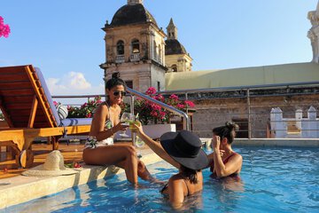 Rooftop pool