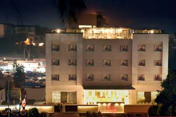 Front of property - evening/night