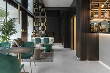Lobby sitting area