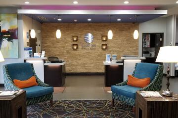 Check-in/check-out kiosk