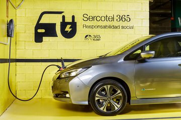 Electric vehicle charging station