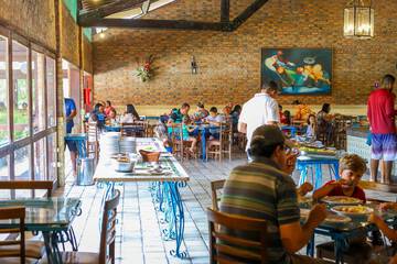 Breakfast area
