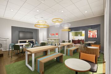 Breakfast area