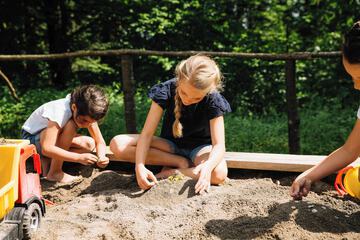 Children's play area - outdoor