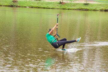 Ziplining