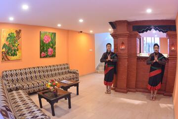 Lobby sitting area