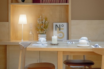 Breakfast area