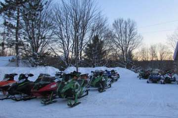 Snowmobiling