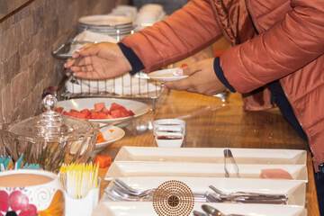Breakfast buffet