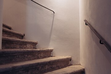 Handrails in stairways