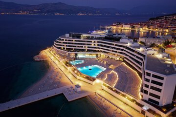 Front of property - evening/night
