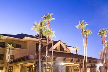 Front of property - evening/night