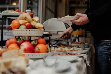 Breakfast buffet
