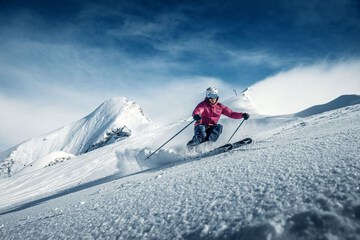 Skiing