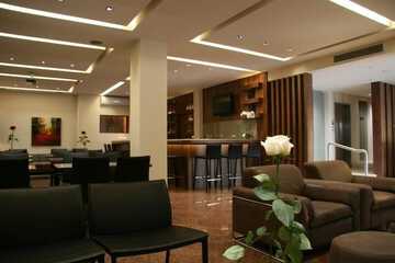 Lobby sitting area