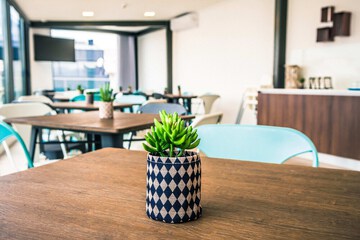 Breakfast area